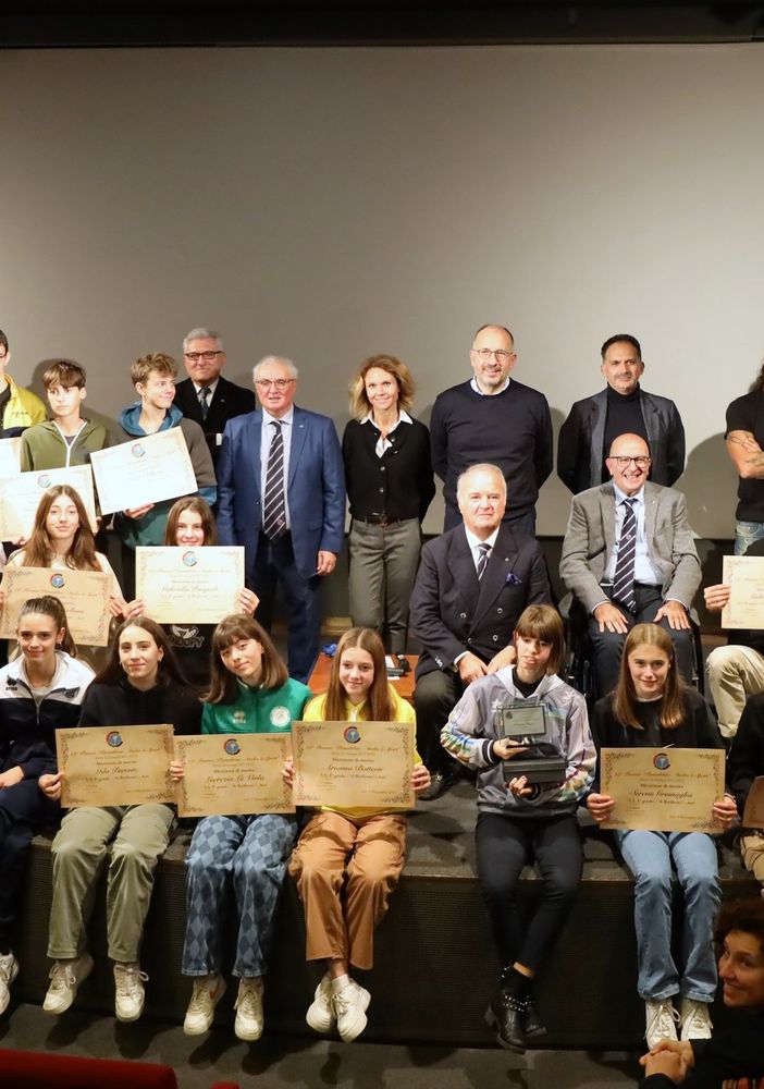 &quot;Panathlon Day&quot; 2023 trentacinque gli studenti premiati per &quot;Studio &amp; Sport&quot;