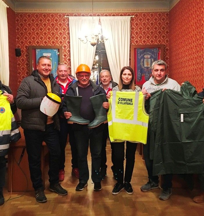 Volontari più sicuri a Villafranca con le nuove attrezzature
