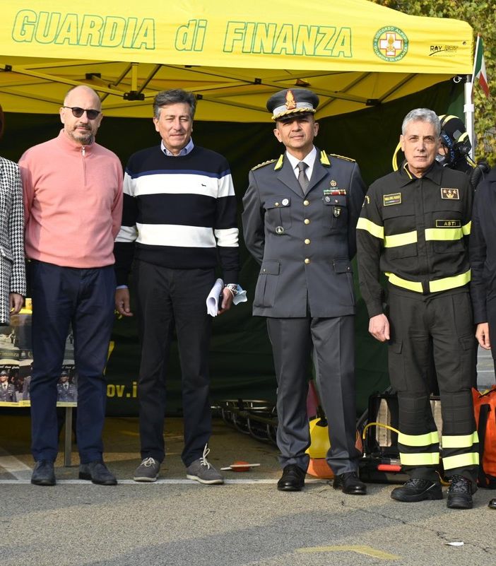 Ingente dispiegamento di forze della Guardia di Finanza per l'esercitazione di Protezione Civile [GALLERIA FOTOGRAFICA e VIDEO]
