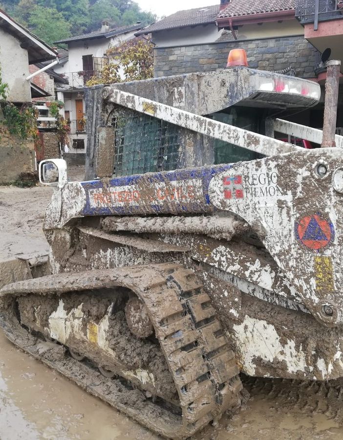 Il Coordinamento Territoriale di Protezione Civile di Asti in aiuto durante l'alluvione alessandrina