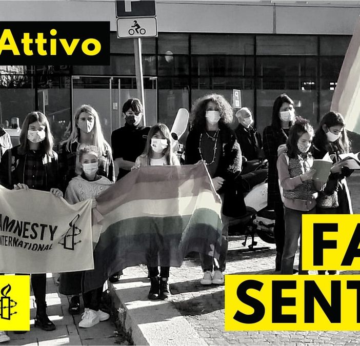 Anche ad Asti un banchetto Amnesty International nell’ambito dell’iniziativa #Iomiattivo