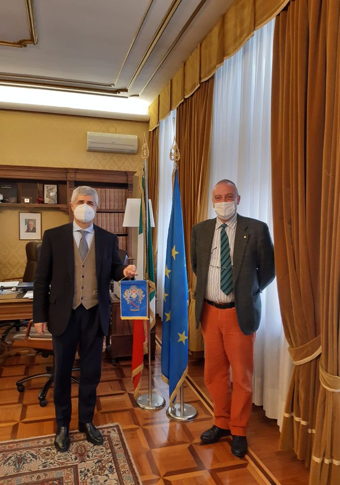 Prefetto di Asti e presidente dell'Istituto del Nastro Azzurrro