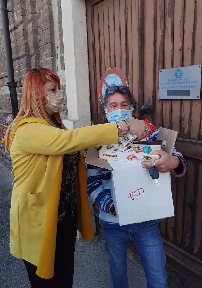 Donazione al dormitorio comunale