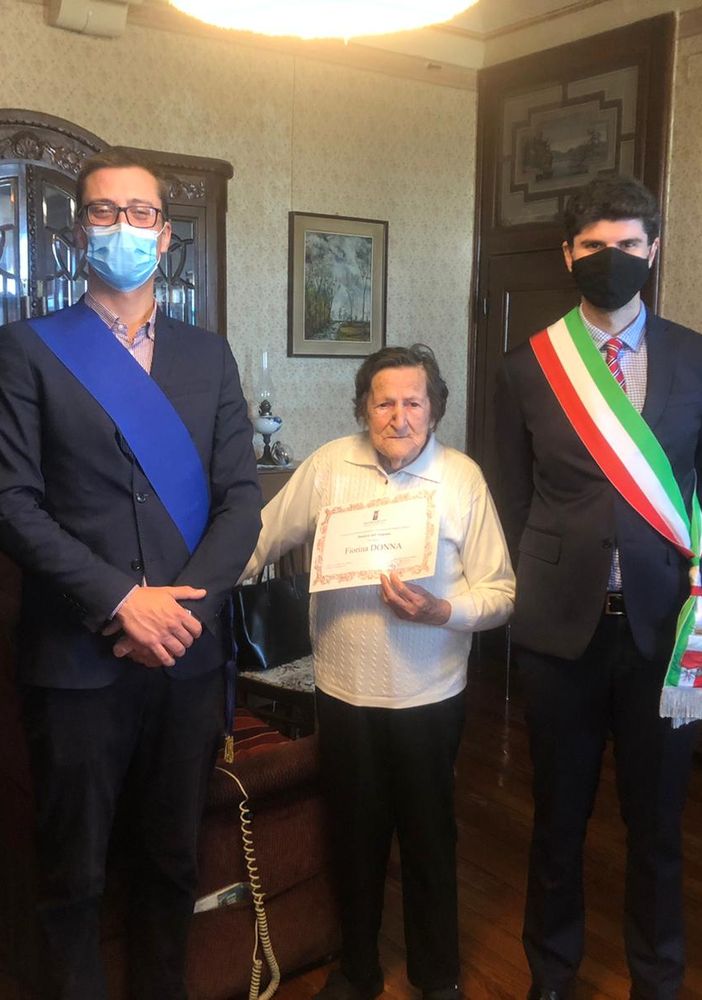 Moncalvo festeggia i cento anni di Donna Fiorina