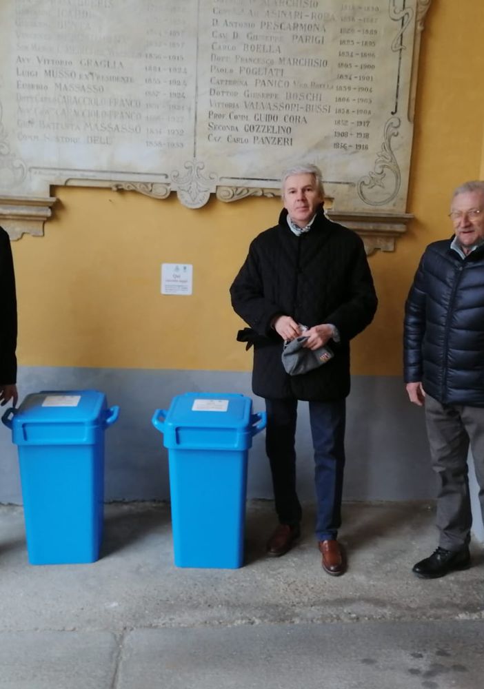 Costigliole raccoglie tappi per la 'Madonnina' di Candiolo. Posizionati nuovi contenitori