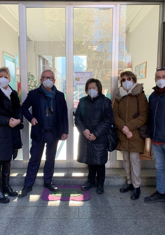 Nella foto, da sinistra a destra: Caterina Calabrese, Flavio Boraso, Mariangela Cotto, Paola Imarisio e Roberto Zanna