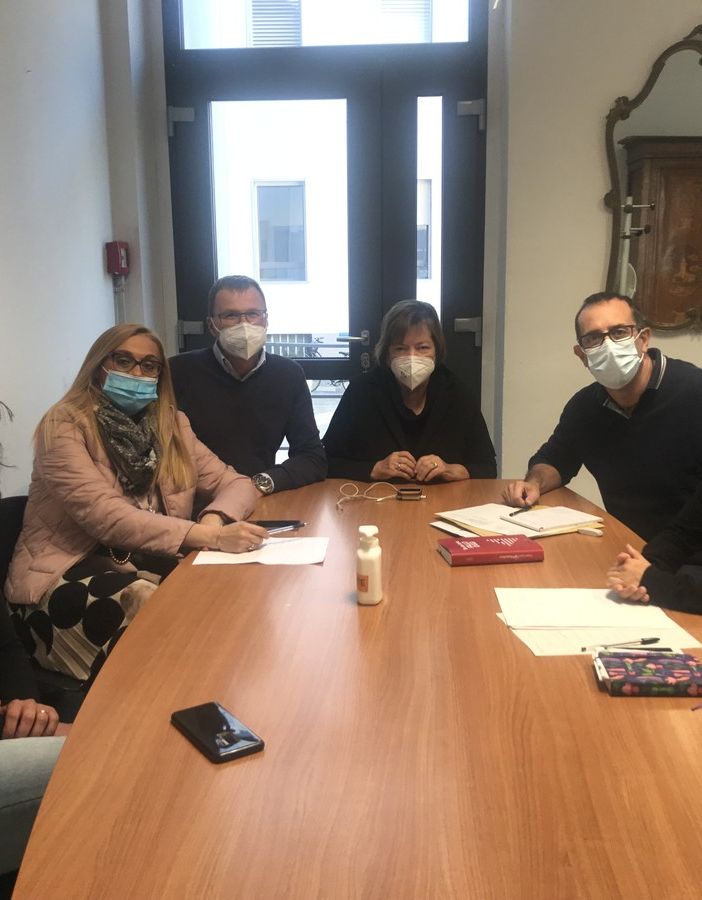 Un momento del tavolo di confronto