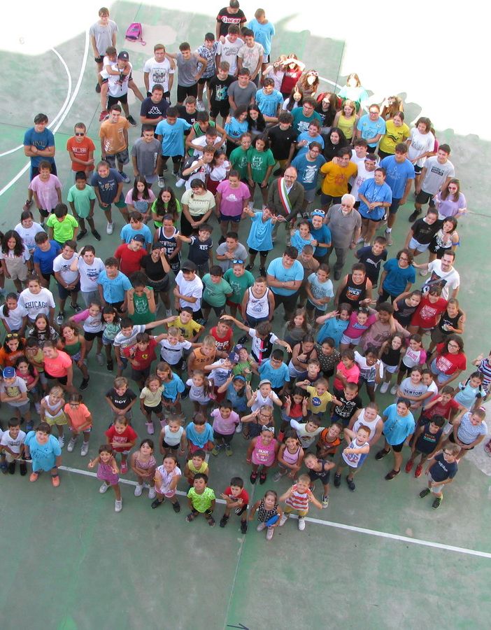 Alcune immagini relative l'incontro tra il sindaco Rasero e i ragazzi del Centro Estivo &quot;Don Bosco&quot;