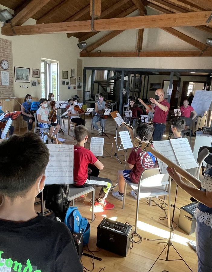 Oggi si chiude l'anno scolastico  della Casa della Musica di Portacomaro