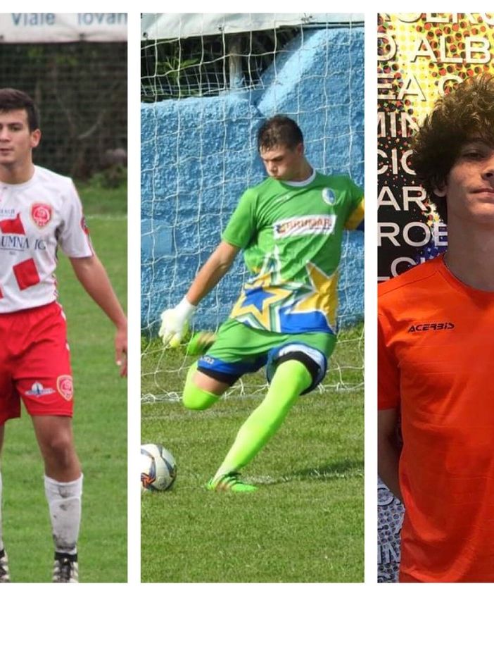 Da sinistra: Luca Freschi, Gioele Zeggio e Valerio Repetto