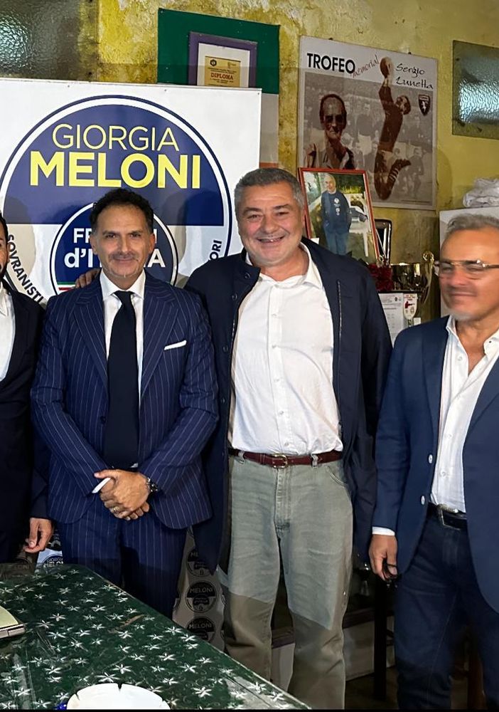 Da sinistra: Michele Iannotta, Luigi Giacomini, Pietro Fiocchi e Andrea Revel