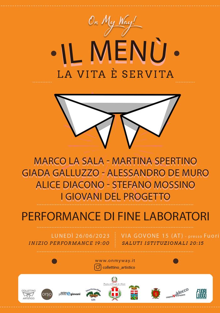 Saggio finale per i partecipanti al progetto &quot;IL MENU' - La Vita è Servita&quot;