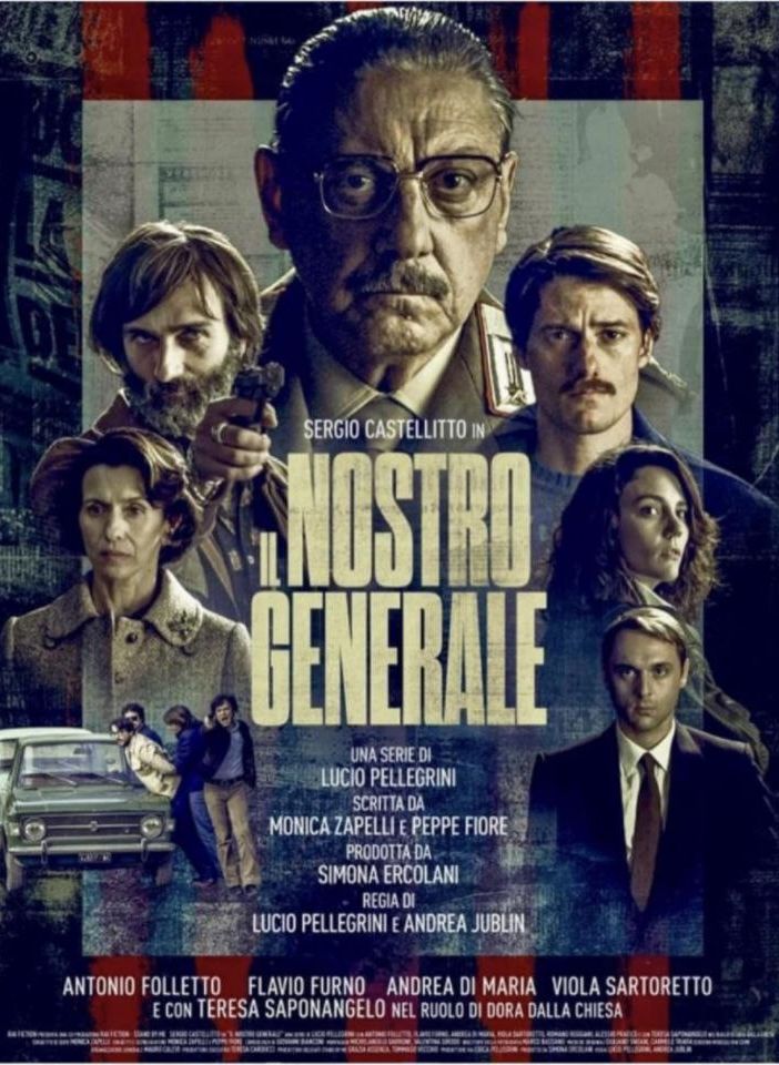 La locandina di &quot;Il nostro generale&quot; diretto da Lucio Pellegrini e interpretato da Sergio Castellitto