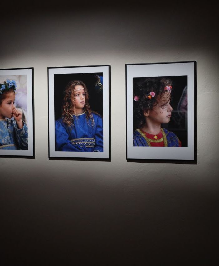 Alcuni quadri presenti alla mostra