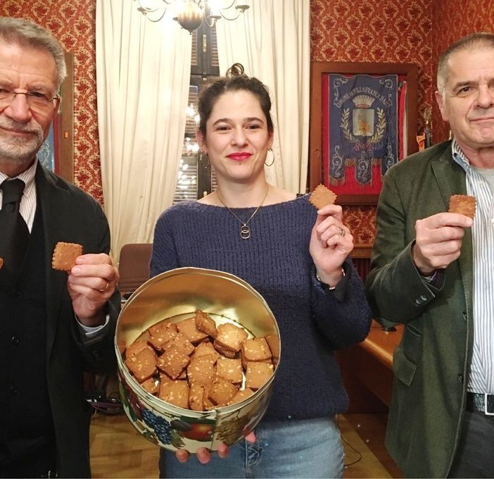 I tre creatori del biscotto del Mastodonte