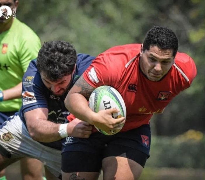 Jeremias Santiago De Sarro ritratto durante un'azione