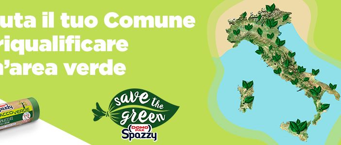 Domopak Spazzy e Junker insieme per un Paese più ecosostenibile. Nasce Save The Green