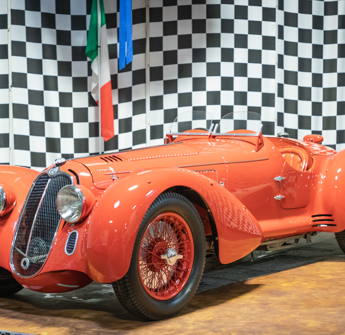 L'Alfa Romeo 8C 2900B MM Spider Touring