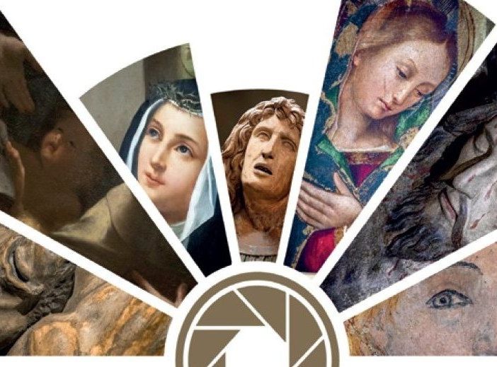 L'immagine di locandina della mostra Sacre Espressioni, in arrivo ad Asti