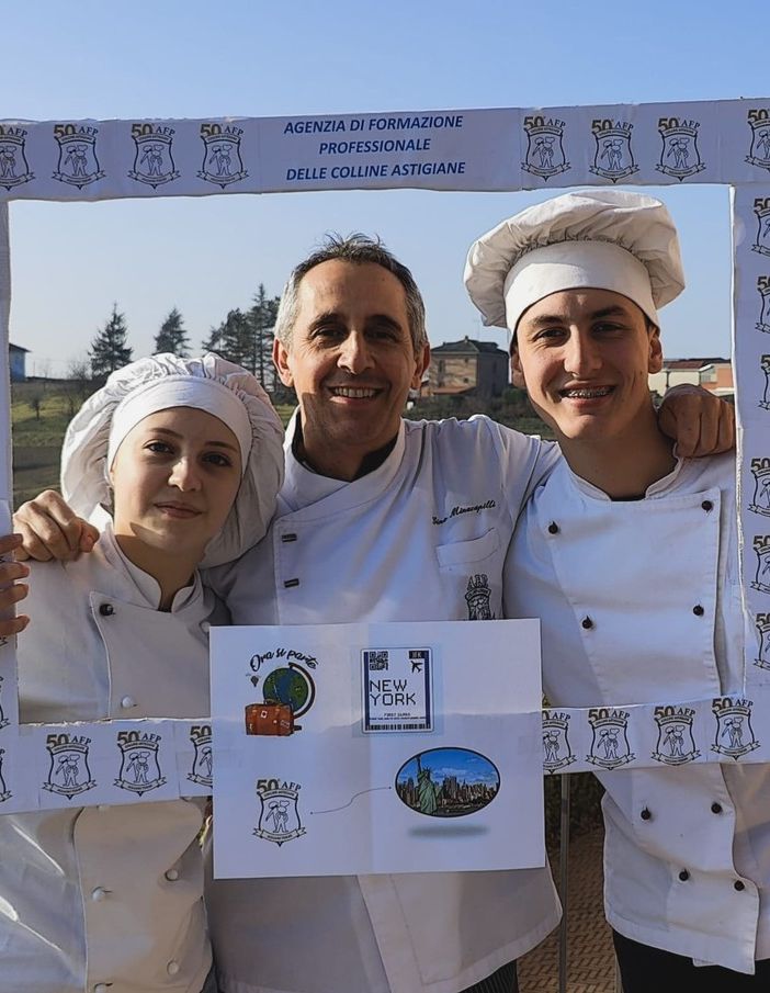 Trasferta a New York per la scuola alberghiera Afp Colline Astigiane di Agliano Terme e Asti