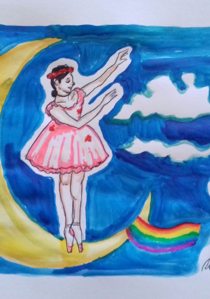 FavoleaCasa – Fata Zucchina legge e commenta &quot;La ballerina della Luna&quot; dal blog “Punto e Virgola Mamma”