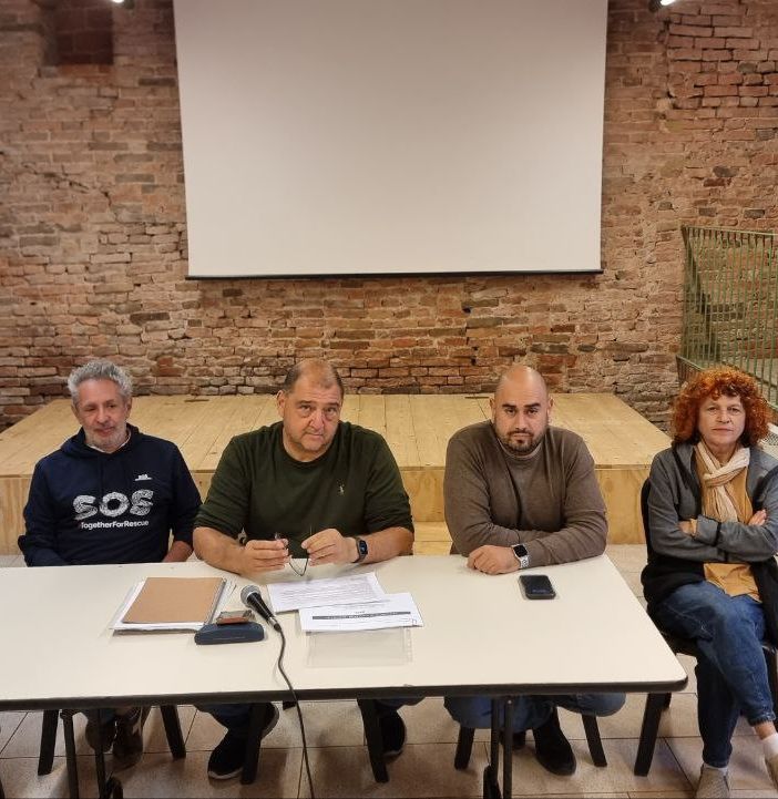 Da sinistra: Enrico Bestente, Mauro Ferro, Luca Quagliotti, Enrico Mirisola, Luisa Rasero
