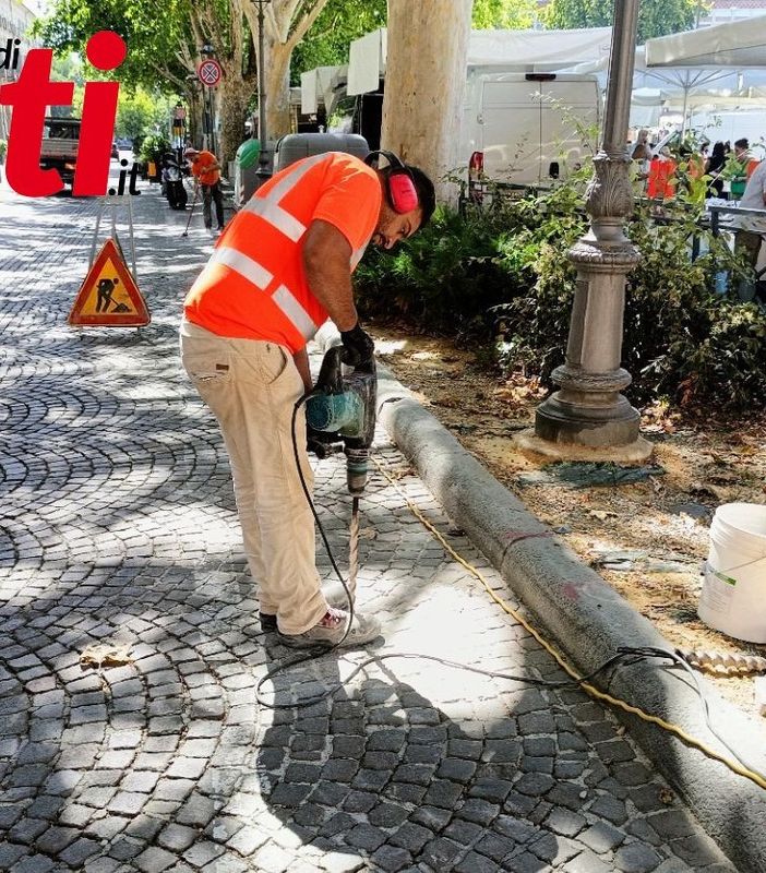 Palio: iniziati i lavori per l'allestimento della nuova pista