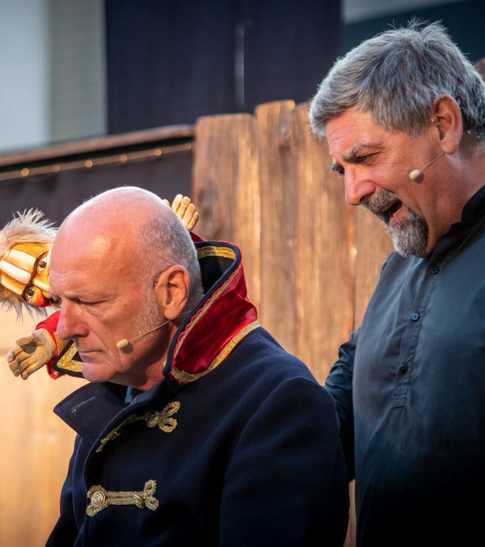 Lear e il suo Matto (Ph. Gianfilippo Masserano)