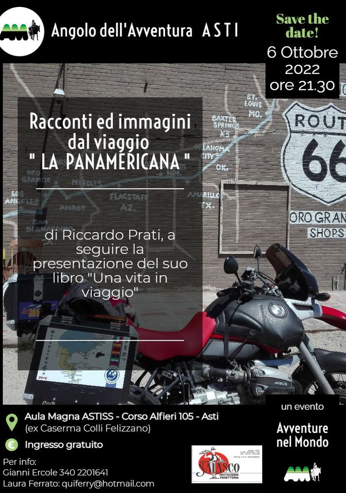Giovedì 6 ottobre ad Astiss riprenderanno i racconti di viaggio