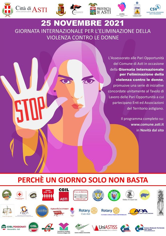 La locandina della Giornata di sensibilizzazione