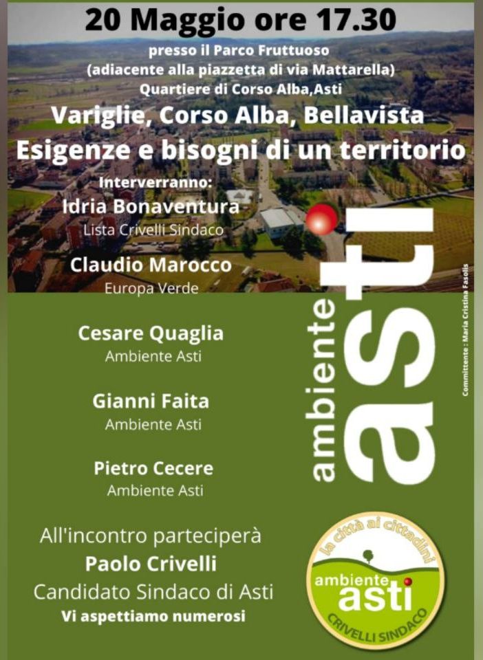 La locandina dell'incontro in programma al Parco Fruttuoso