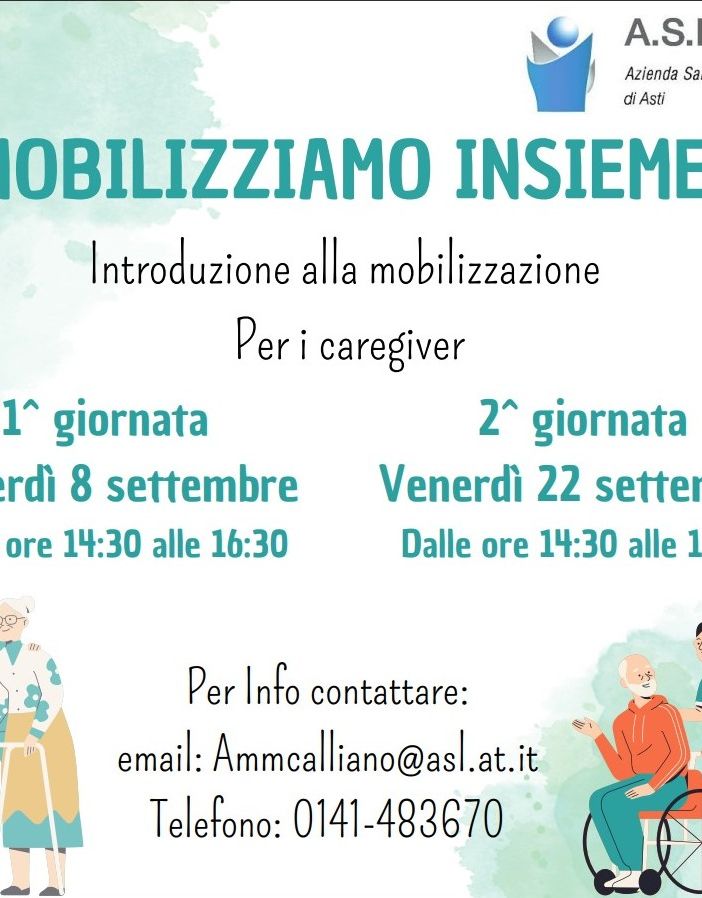 Cure Domiciliari: a Calliano 2 appuntamenti formativi per la gestione dei disabili motori