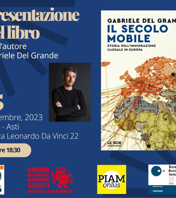 Mercoledì Gabriele Del Grande presenta “Il secolo mobile”: uno sguardo profondo sull’immigrazione in Europa