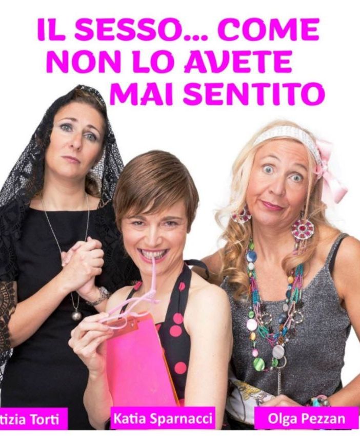 La locandina dello spettacolo &quot;Il sesso come non l'avete mai sentito”