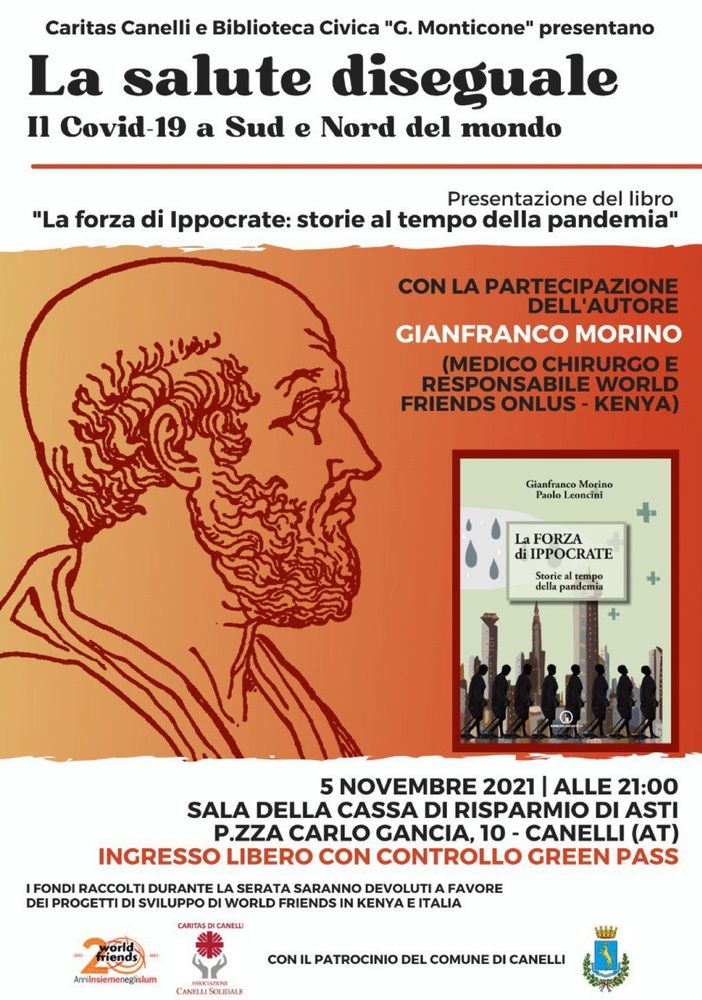 “La forza di Ippocrate: storie al tempo della pandemia”. Gianfranco Morino racconta il suo nuovo libro a Canelli