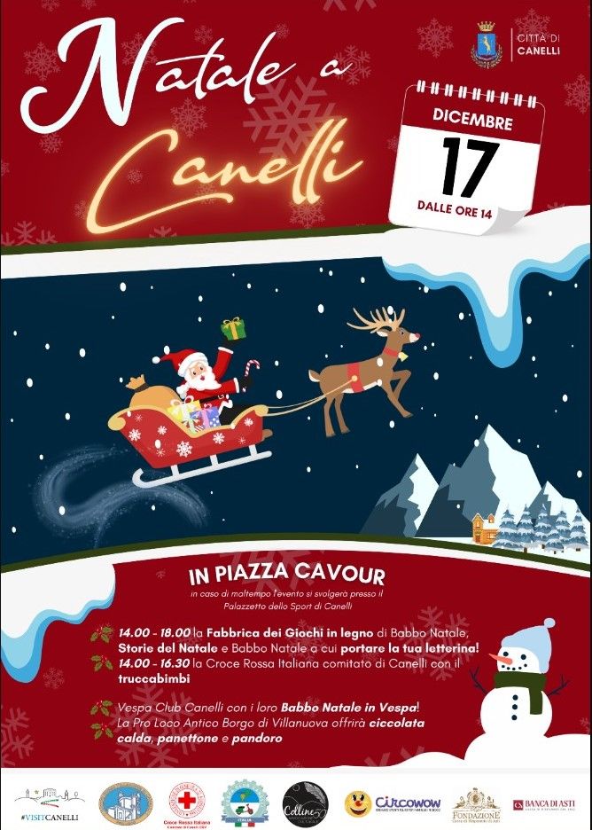 La locandina dell'evento canellese