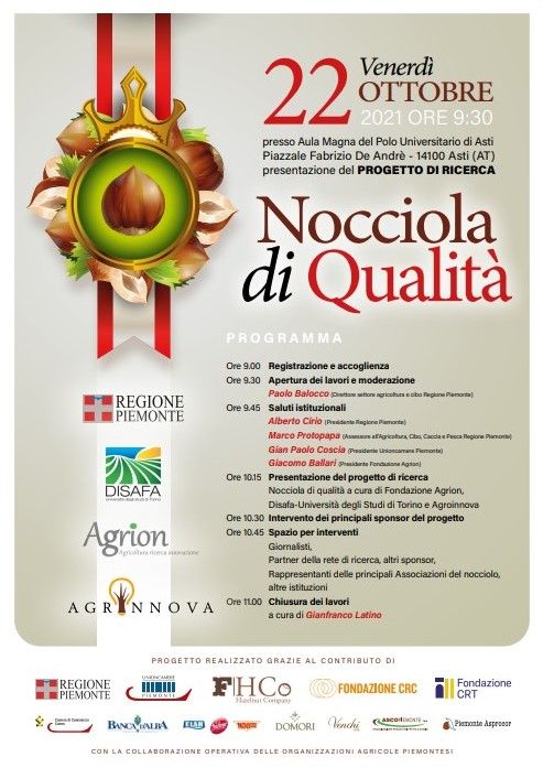 La locandina dell'appuntamento in programma venerdì prossimo nell'Aula Magna dell'Università di Asti