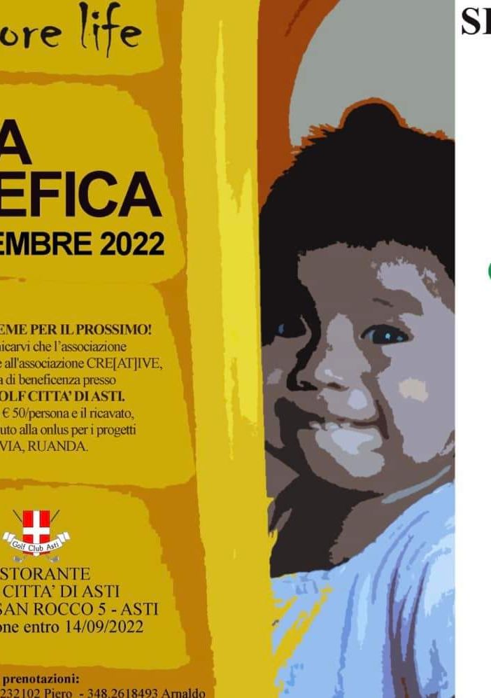 La locandina dell'iniziativa solidale