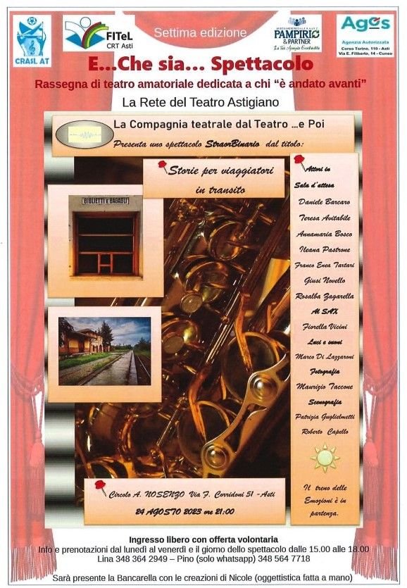 La locandina dello spettacolo