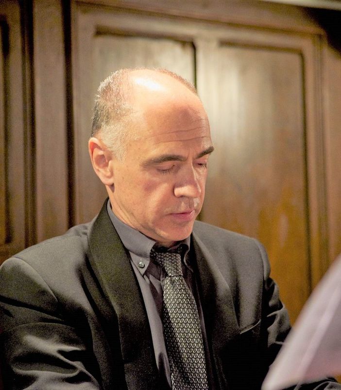 Il Maestro Luciano Zecca, organista