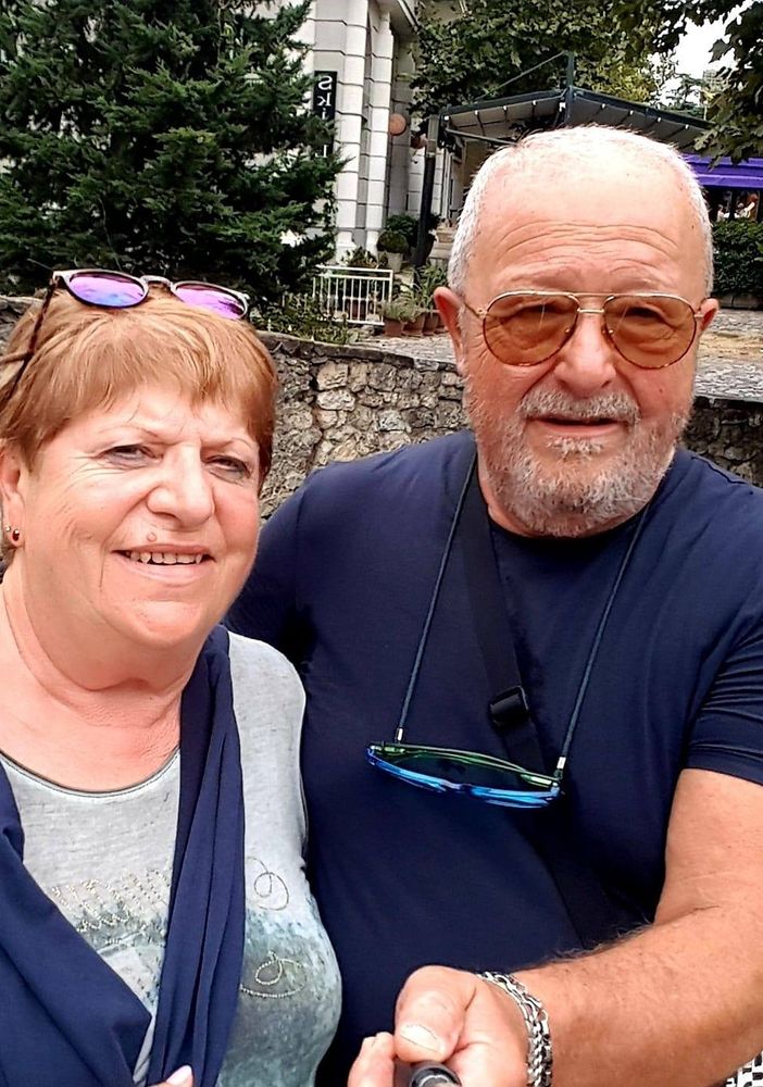 Luigi Musso e la moglie Luisa Decarolis (immagine dal profilo Facebook dell'uomo)
