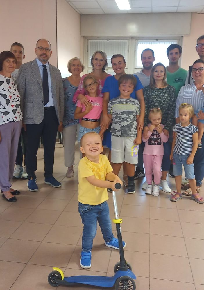 Ora le famiglie di profughi ucraini hanno un luogo in cui ritrovarsi