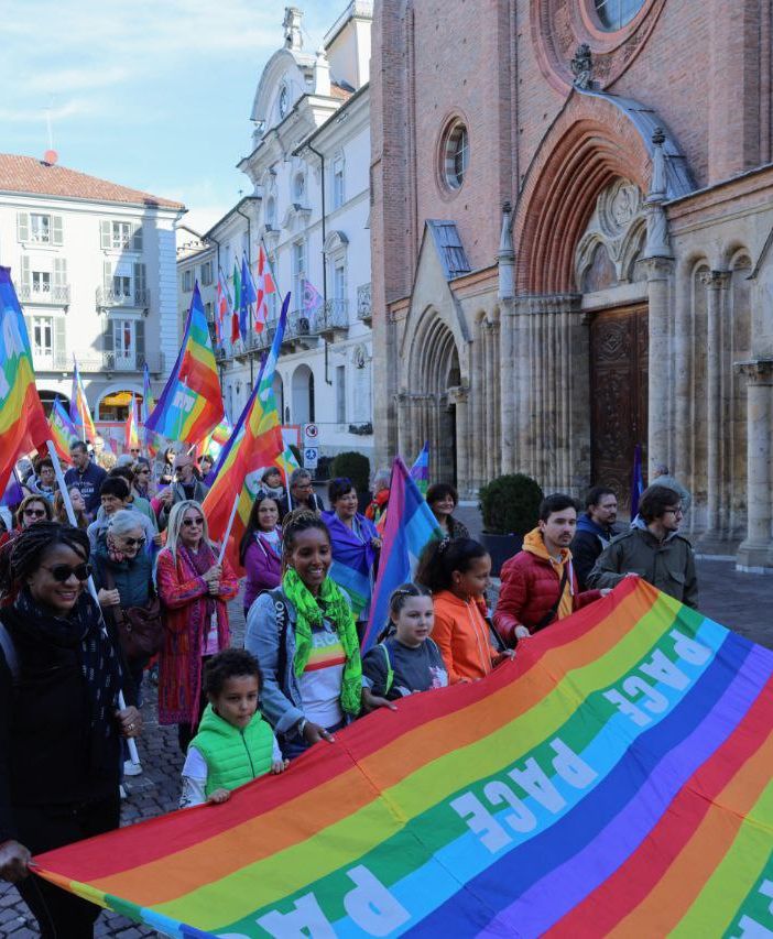 Galleria fotografica del corteo per la pace, immagini a cura di Merfephoto - Efrem Zanchettin
