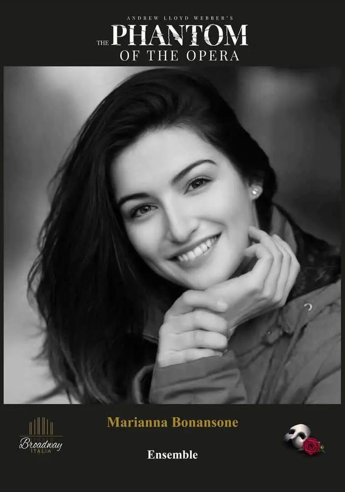 Anche l'astigiana Marianna Bonansone nel cast del musical &quot;The phantom of opera&quot;