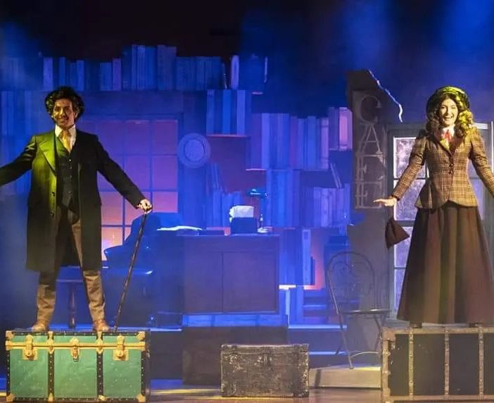 La Bonansone ritratta in un'immagine di scena da &quot;Papà Gambalunga - Il Musical&quot;