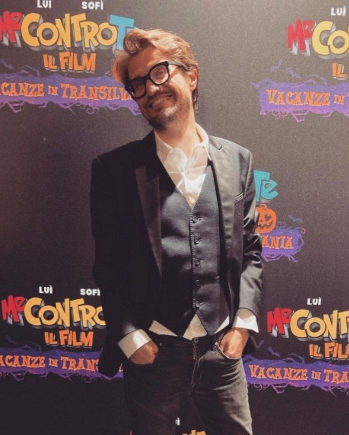 Matteo Curallo sul set (Ph. Facebook)
