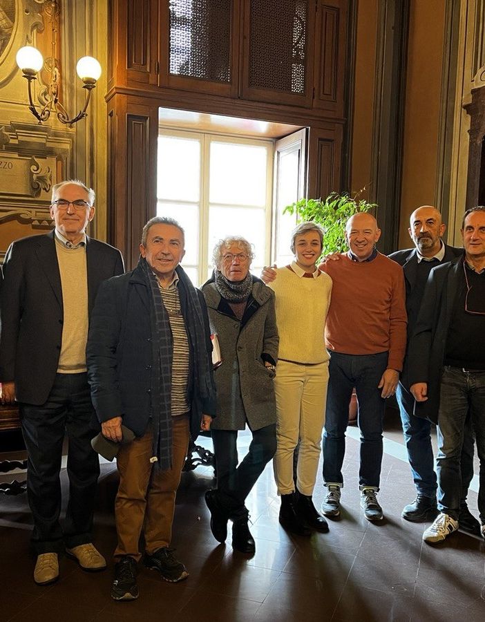 Un momento della conferenza stampa di oggi