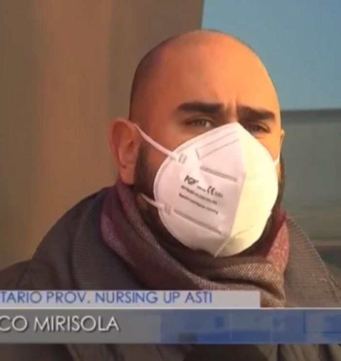 Enrico Mirisola, segretario aziendale Nursing Up di Asti