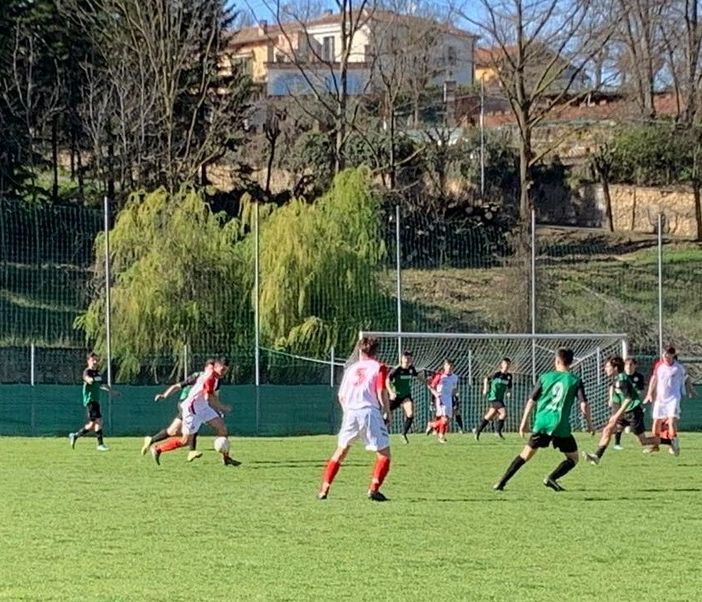 Un'immagine del match odierno