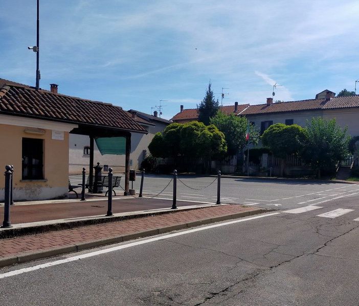 Piazza Vigna, sede del mercato di Montemarzo